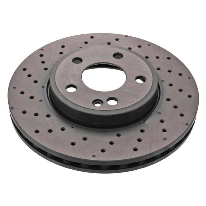 febi 44188 Front brake disc ventilated 44188