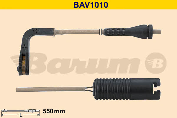 Barum BAV1010 Warning contact, brake pad wear BAV1010