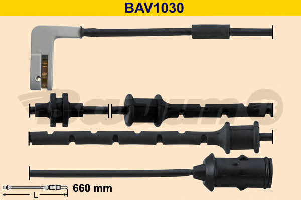 Barum BAV1030 Warning contact, brake pad wear BAV1030