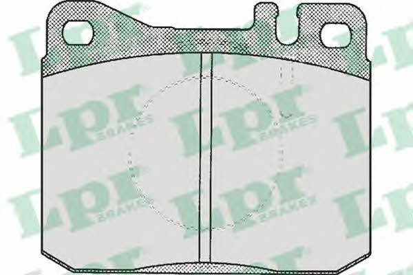 LPR 05P211 Brake Pad Set, disc brake 05P211