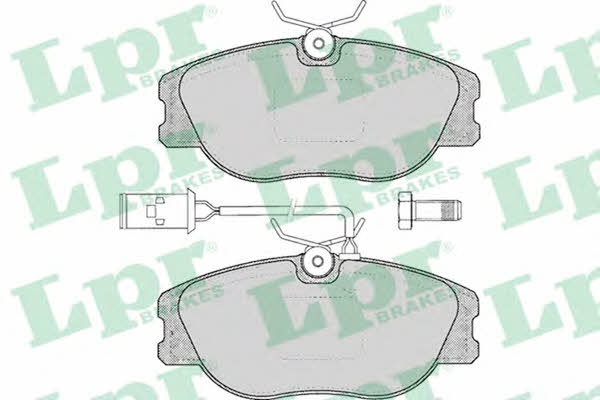 LPR 05P032 Brake Pad Set, disc brake 05P032