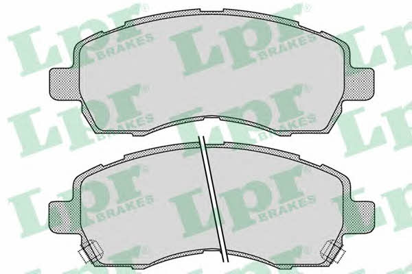 LPR 05P1025 Brake Pad Set, disc brake 05P1025