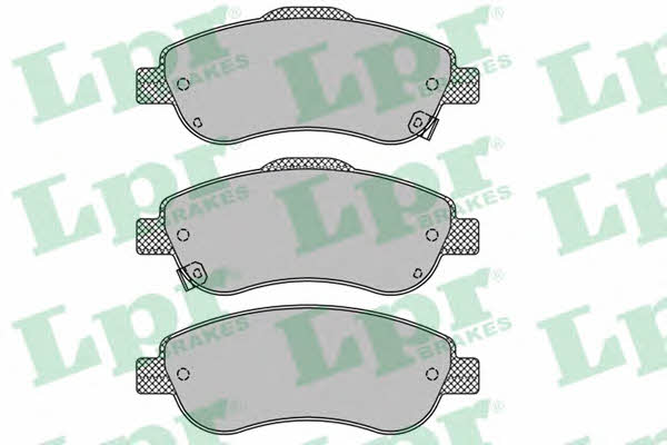 LPR 05P1456 Brake Pad Set, disc brake 05P1456