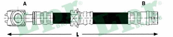 Flexible brake line Audi A2: 6T47952 LPR Brake Hose