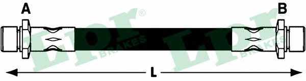 LPR 6T48051 Brake Hose 6T48051 6T48051 LPR Brake Hose