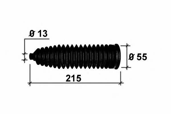 Ocap 1211446 Steering rod boot 1211446