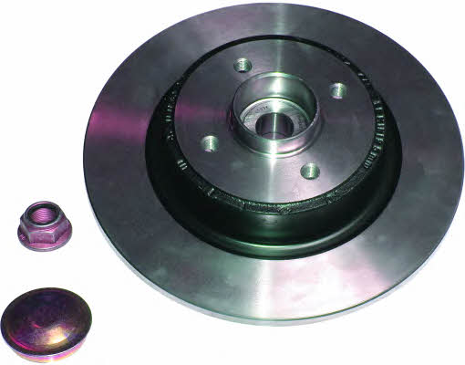 Birth 3393 Rear brake disc, non-ventilated 3393