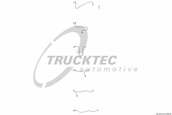 Trucktec 01.13.012 Fuel pipes, set 0113012