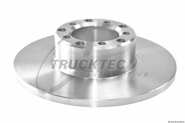 Trucktec 02.35.015 Unventilated front brake disc 0235015