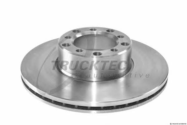 Trucktec 02.35.018 Front brake disc ventilated 0235018