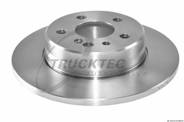 Trucktec 02.35.035 Rear brake disc, non-ventilated 0235035