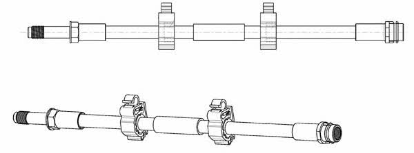 CEF 512827 Brake Hose 512827