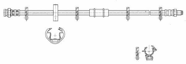 CEF 517064 Brake Hose 517064