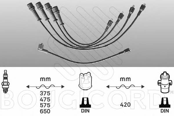 Bougicord 3466 Ignition cable kit 3466