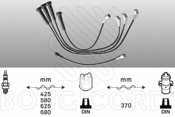 Bougicord 7229 Ignition cable kit 7229