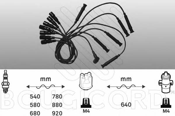 Bougicord 9225 Ignition cable kit 9225