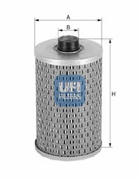 Ufi 26.645.00 Fuel filter 2664500