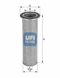 Ufi 27.949.00 Air filter 2794900