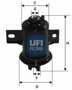 Ufi 31.610.00 Fuel filter 3161000