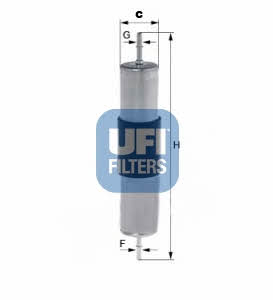 Ufi 31.768.00 Fuel filter 3176800