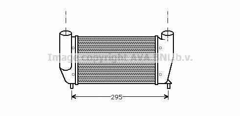 AVA FT4003 Intercooler, charger FT4003