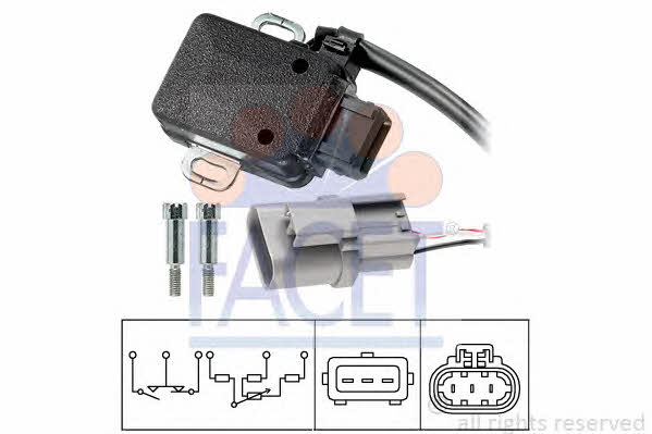 Facet 10.5021 Throttle position sensor 105021