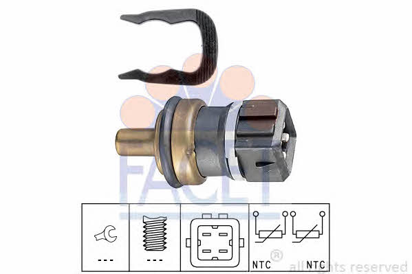 Facet 7.3232 Coolant temperature sensor 73232 73232 Facet Coolant temperature sensor