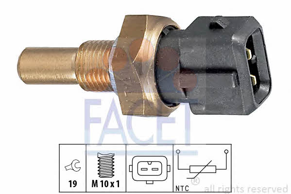 Facet 7.3255 Coolant temperature sensor 73255