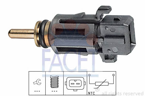 Facet 7.3279 Coolant temperature sensor 73279 73279 Facet Coolant temperature sensor