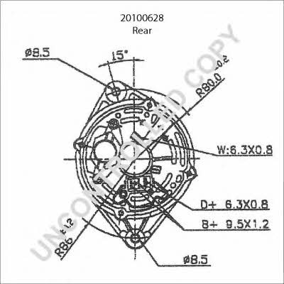 Prestolite electric 20100628 Alternator 20100628