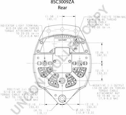 Alternator Prestolite electric 8SC3009ZA