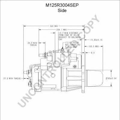 Buy Prestolite electric M125R3004SEP – good price at EXIST.AE!