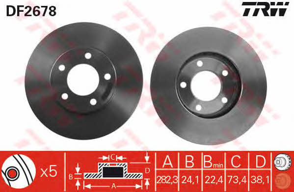 Buy TRW DF2678 at a low price in United Arab Emirates!