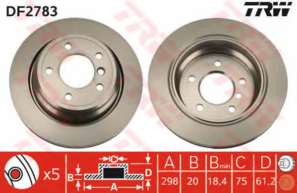 Buy TRW DF2783 – good price at EXIST.AE!