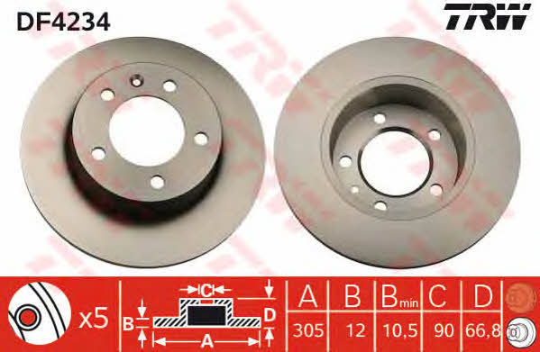 Buy TRW DF4234 at a low price in United Arab Emirates!