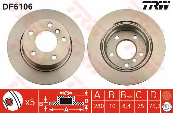 Buy TRW DF6106 at a low price in United Arab Emirates!