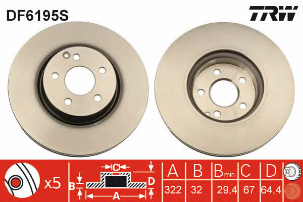 Buy TRW DF6195S at a low price in United Arab Emirates!