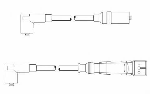 SCT PS 61149 Ignition cable kit PS61149