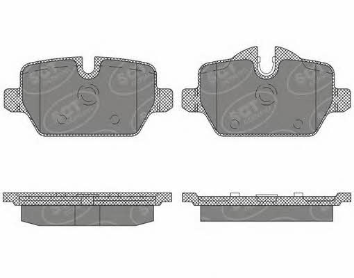 SCT SP 643 PR Brake Pad Set, disc brake SP643PR