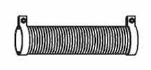 Dinex 29182 Corrugated pipe 29182