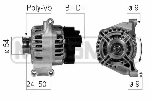 Era 210755 Alternator 210755