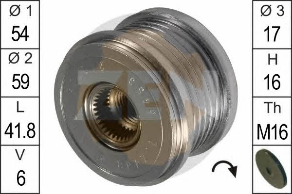 Era 219054 Freewheel clutch, alternator 219054