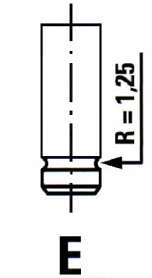 Ipsa VL132100 Intake valve VL132100
