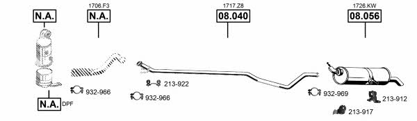PE082840 Asmet Exhaust system