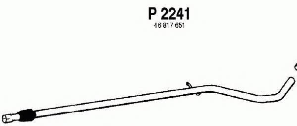 Fenno P2241 Exhaust pipe P2241