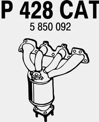 Fenno P428CAT Catalytic Converter P428CAT