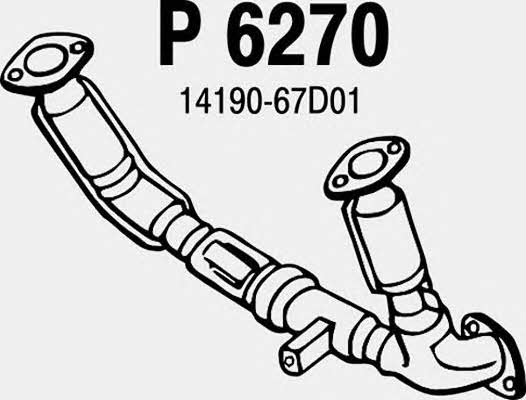 Fenno P6270 Exhaust pipe P6270
