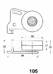 deflection-guide-pulley-timing-belt-45-01-105-12333449