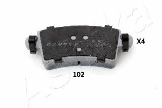 Ashika 51-01-102 Brake Pad Set, disc brake 5101102