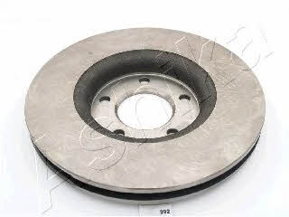 Ashika 60-09-992 Front brake disc ventilated 6009992